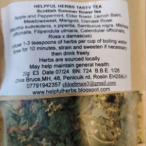 Scottish Summer Flower Tea