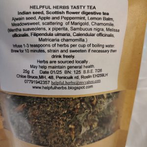 Indian seed,Scottish flower digestive tea